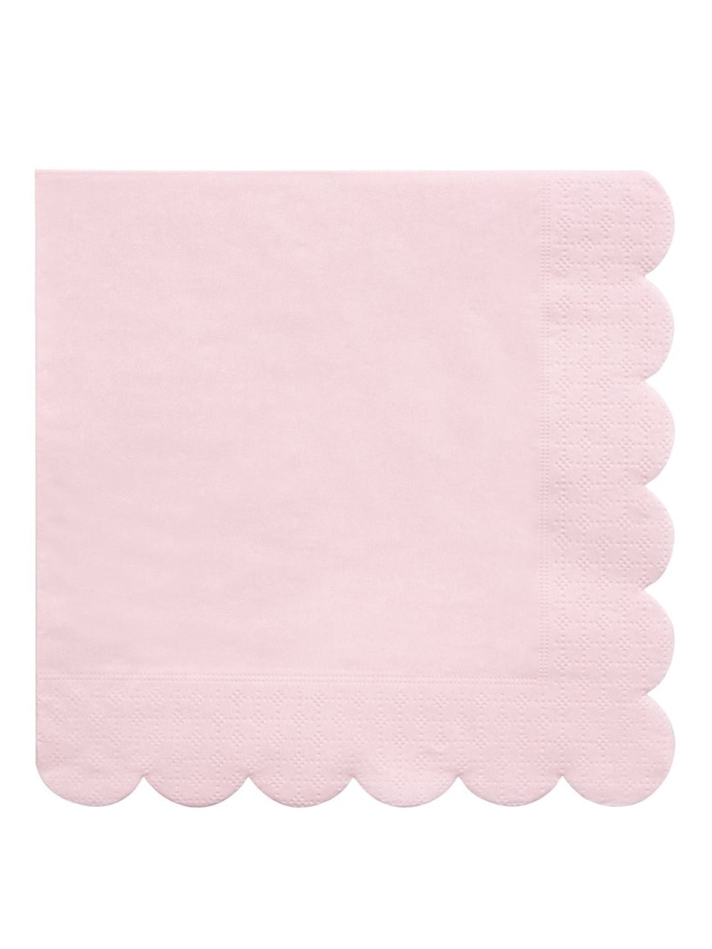 Meri Meri Pink Scalloped Paper Napkins (Brand New in Packaging!!)